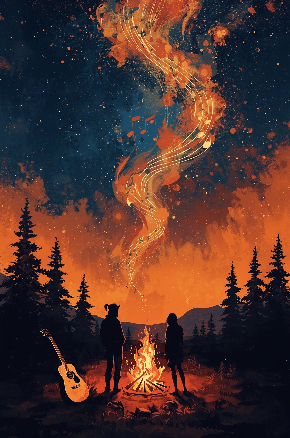 CottonWood Snow  -  Campfire Echoes